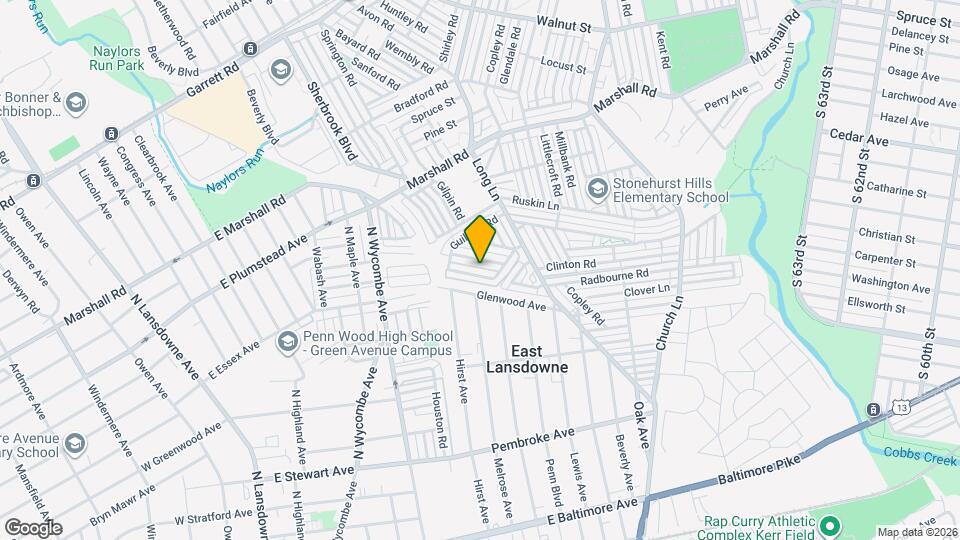 7245 Radbourne Rd Map and Location Details