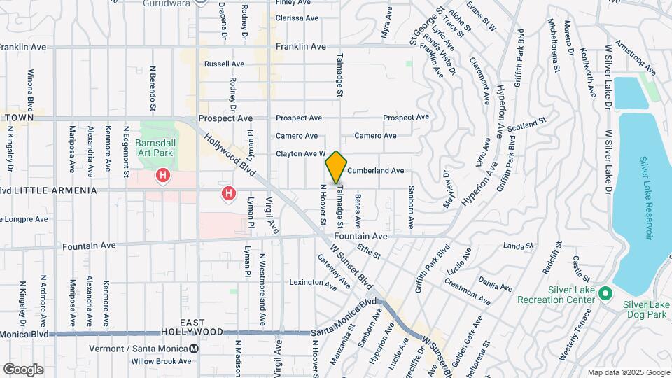 1433 Talmadge St Map and Location Details