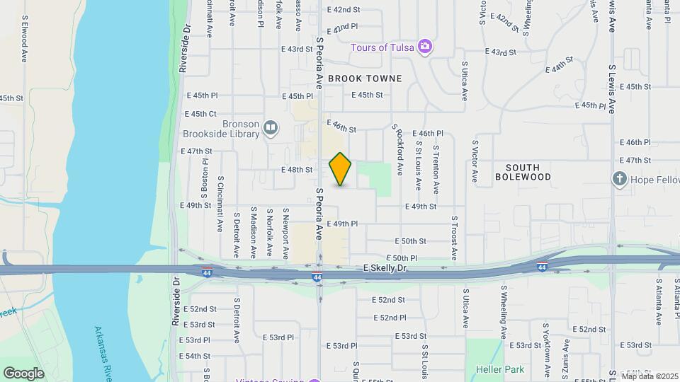 Brookwood Apartments Map and Location Details