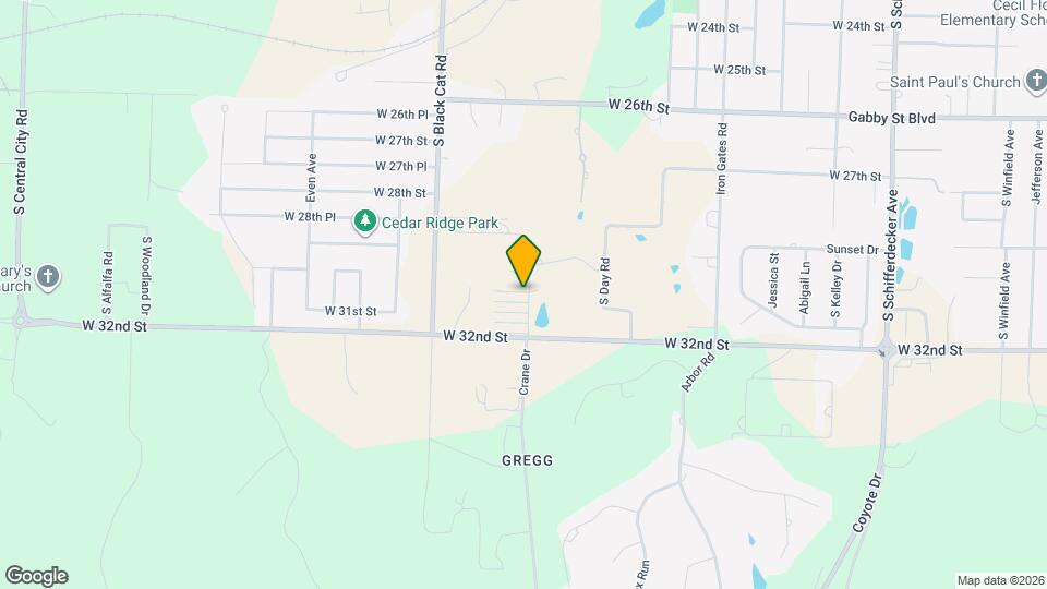 3105 S Waterview Ln, Unit 3105-16 Map and Location Details