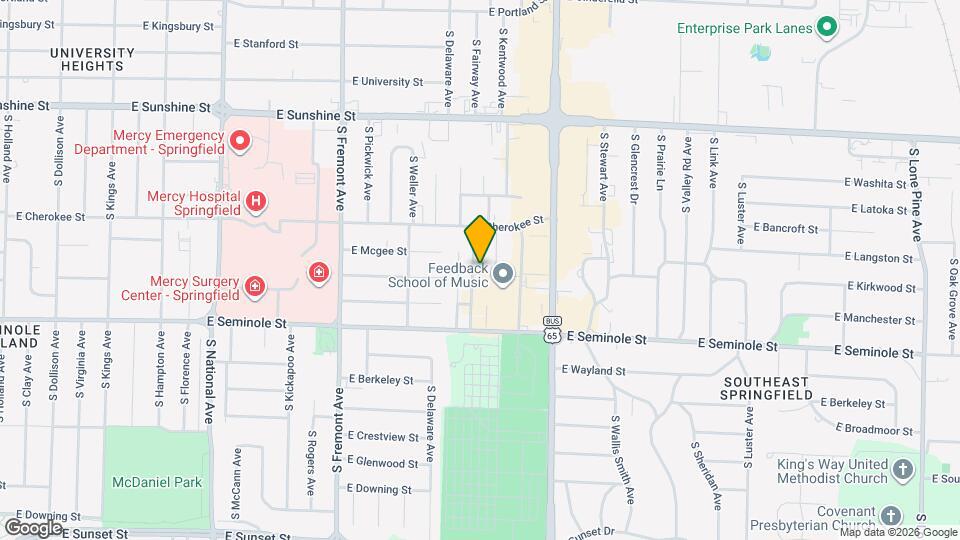 2048 S Fairway Ave Mapa y Detalles de la Ubicación
