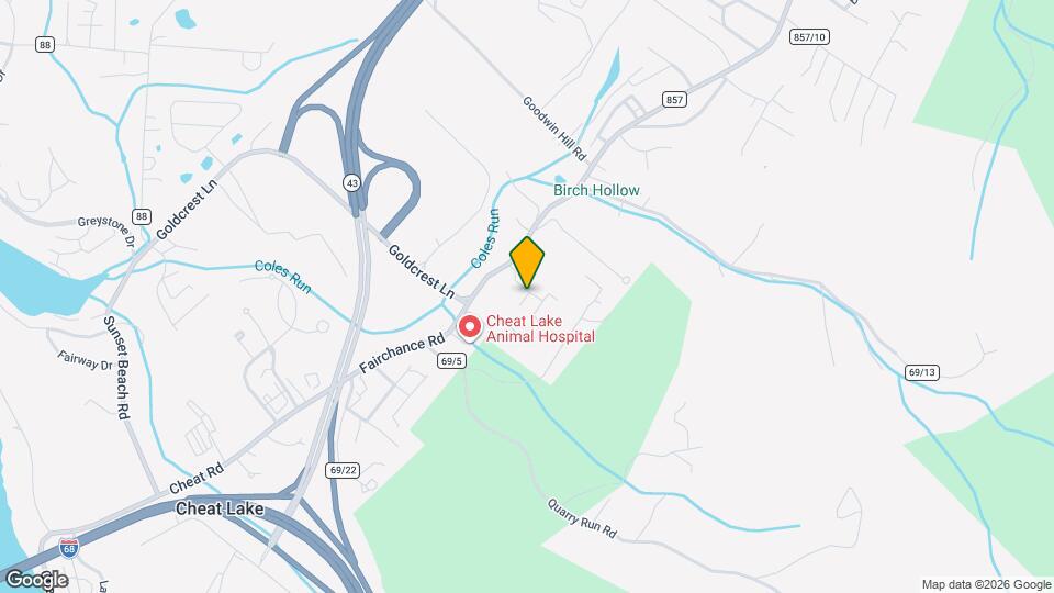 64 Twin Knobs Dr Map and Location Details