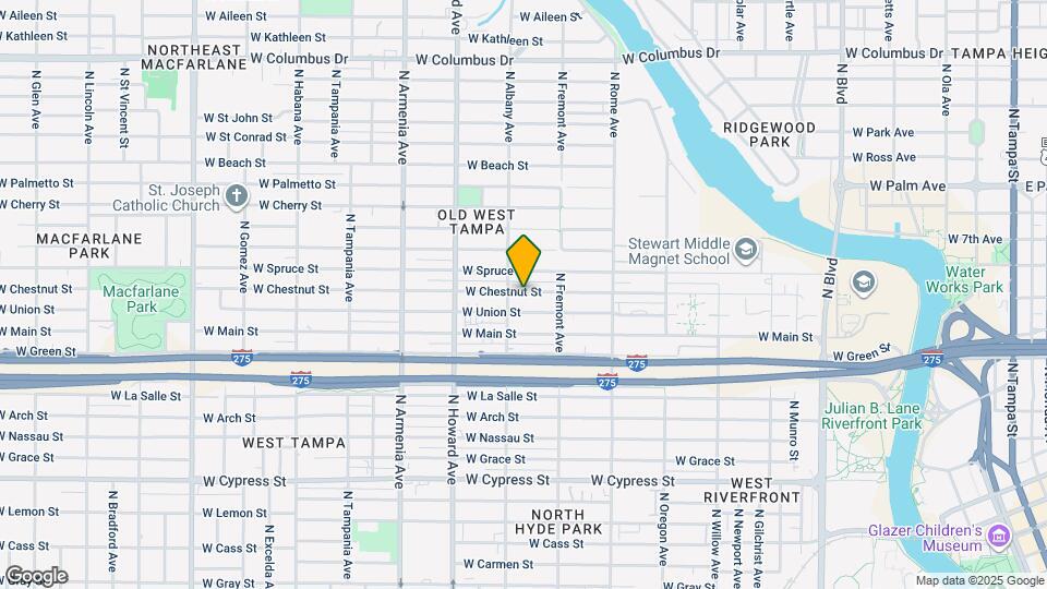 1936 W Chestnut St Mapa y Detalles de la Ubicación