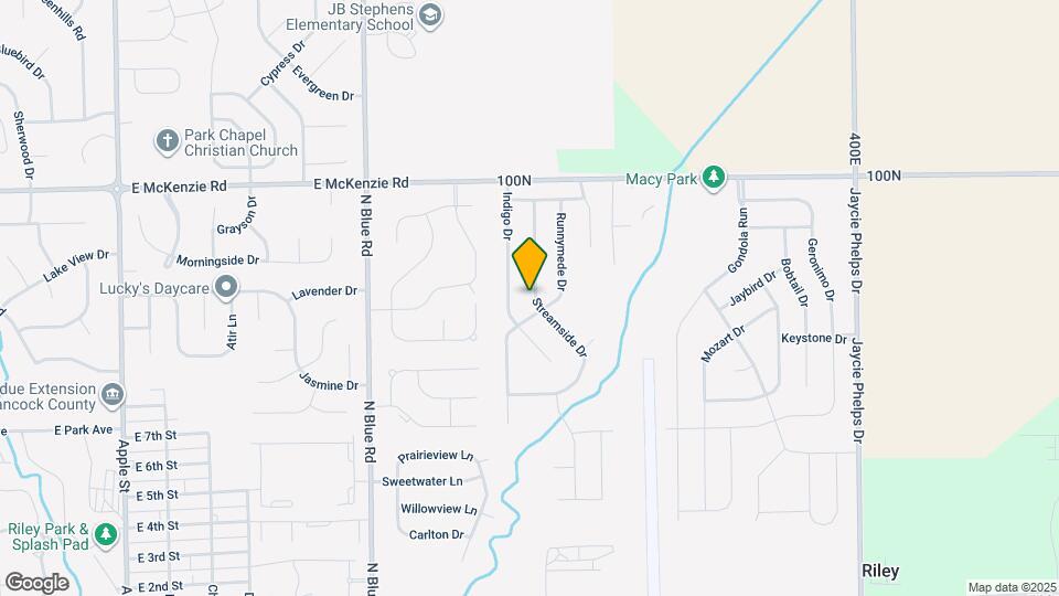 824 Streamside Dr Map and Location Details