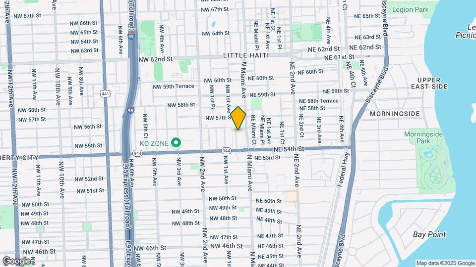 5541 NW Miami Ct Map and Location Details