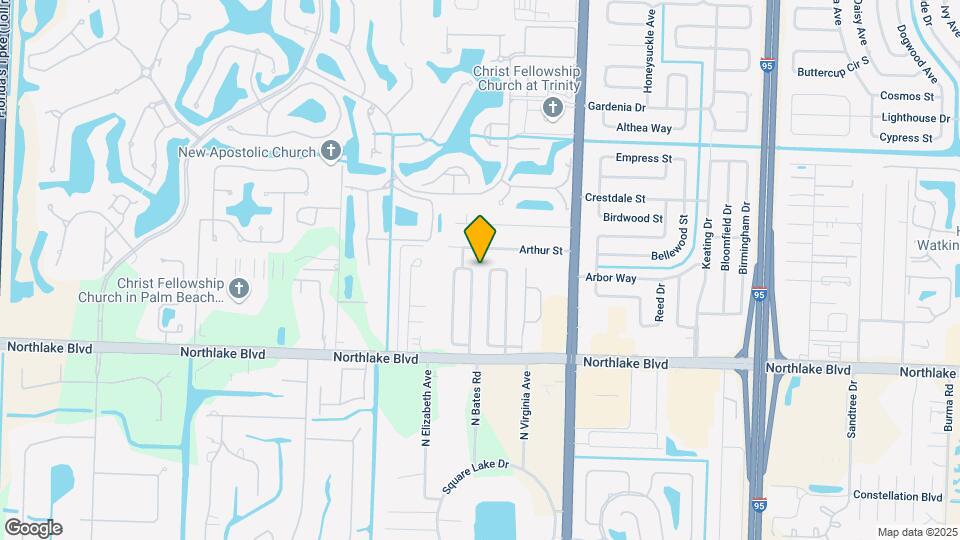 9216 E Highland Pines Blvd Map and Location Details
