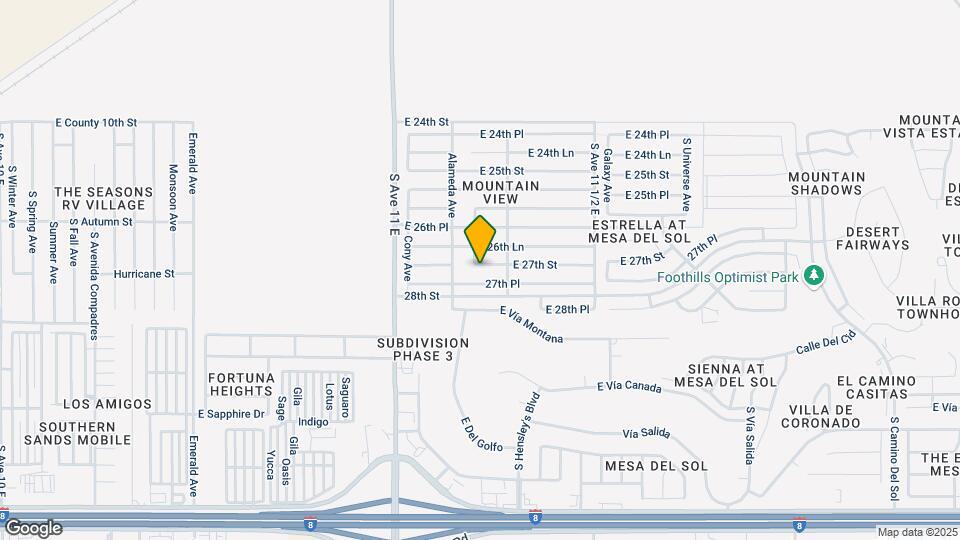 11269 E 27th St Map and Location Details