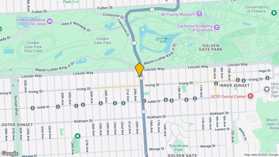1259 19th Ave Mapa y Detalles de la Ubicación