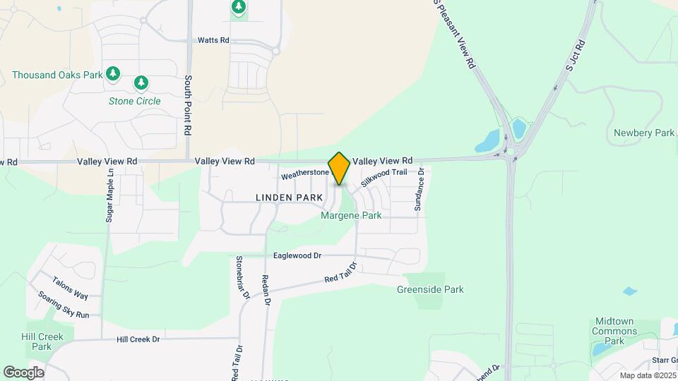 634 Lone Oak Ln Mapa y Detalles de la Ubicación
