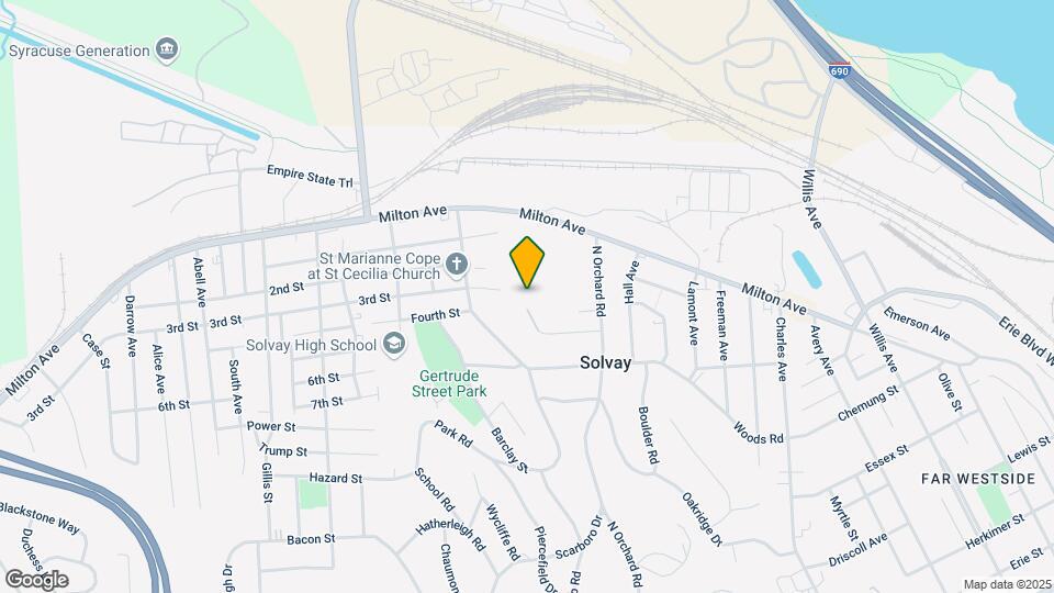 Solvay Apartments Map and Location Details