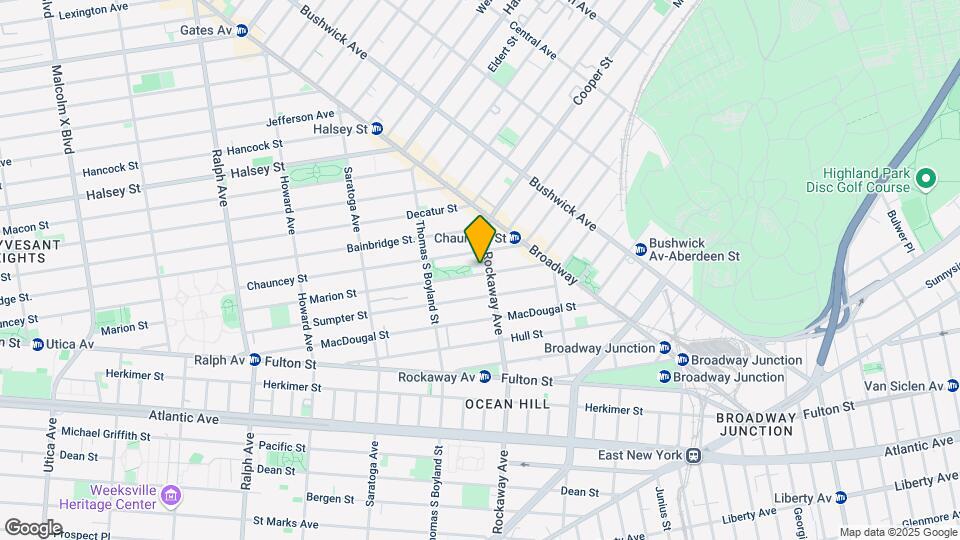 431 Marion St Mapa y Detalles de la Ubicación