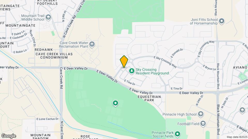 22120 N 28th Pl Map and Location Details