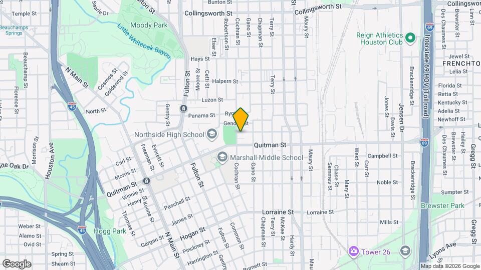 1264 Morris St Map and Location Details