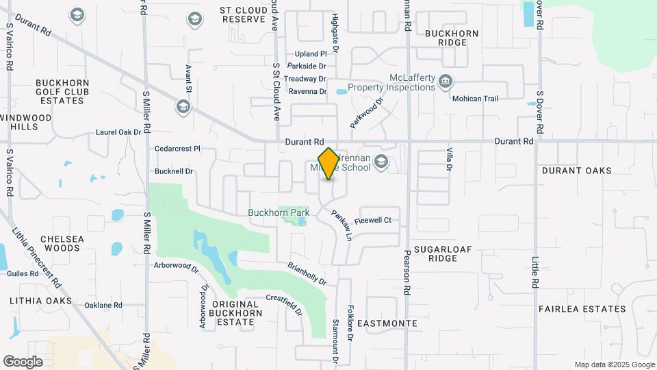 2609 Buckhorn Preserve Blvd Map and Location Details