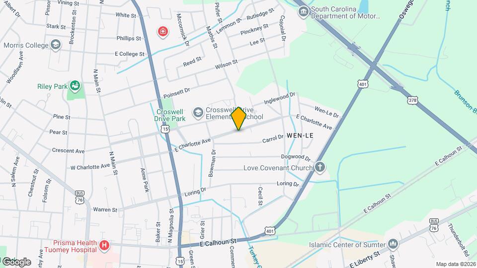 432 E Charlotte Ave Map and Location Details