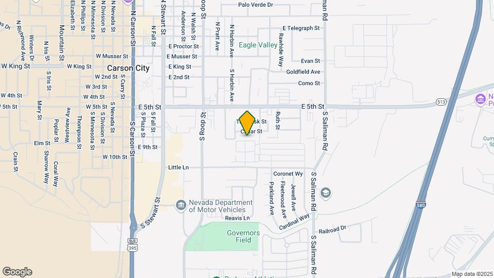1026 N Wind Dr Map and Location Details