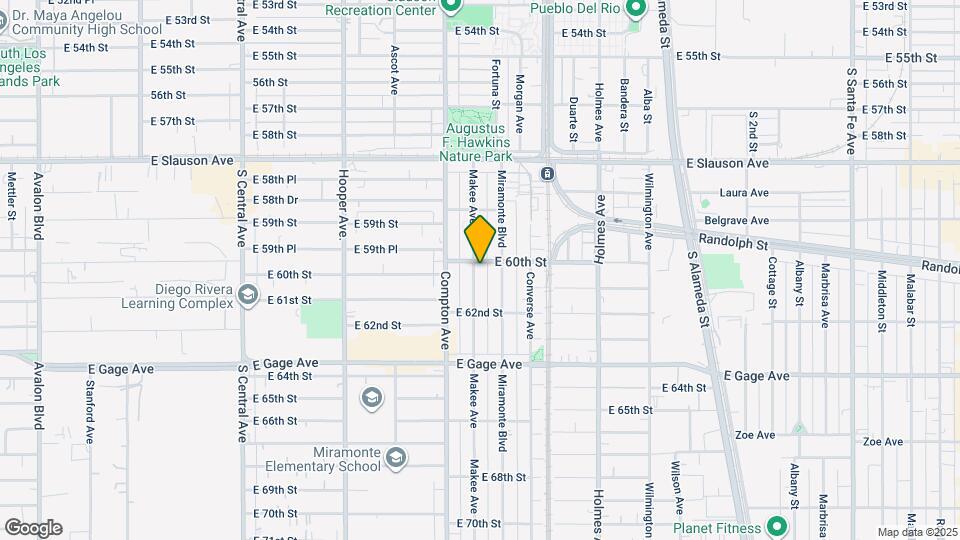 6006 Makee Ave Mapa y Detalles de la Ubicación