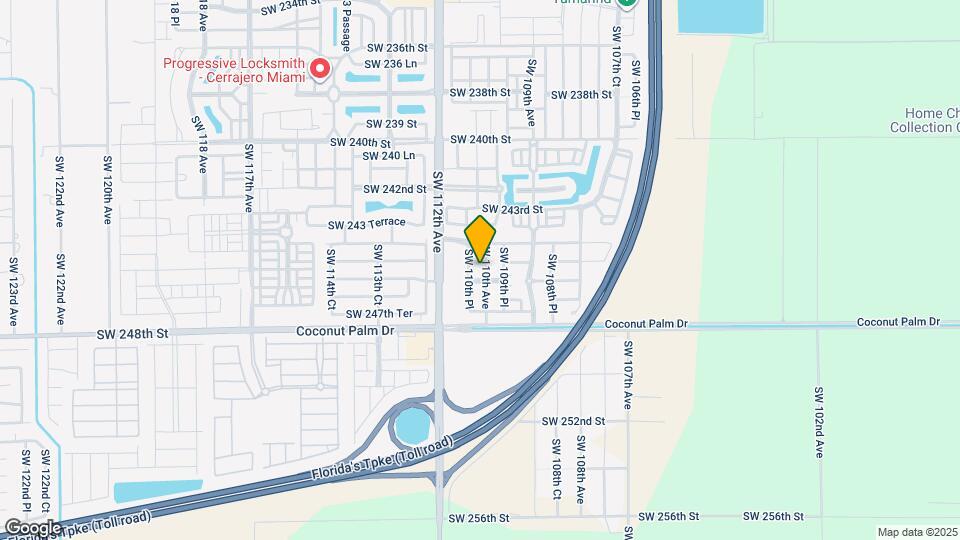 24532 SW 110th Ave Map and Location Details