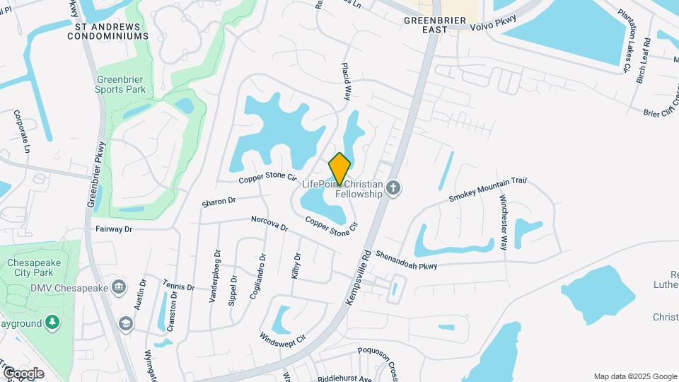 1206 Copper Knoll Ln Map and Location Details