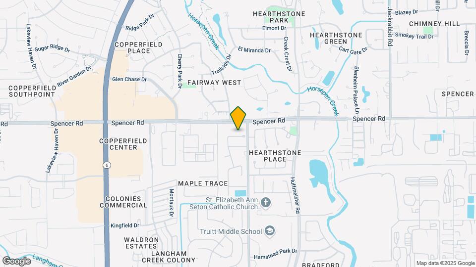 15018 Moss Boulder Ct Map and Location Details