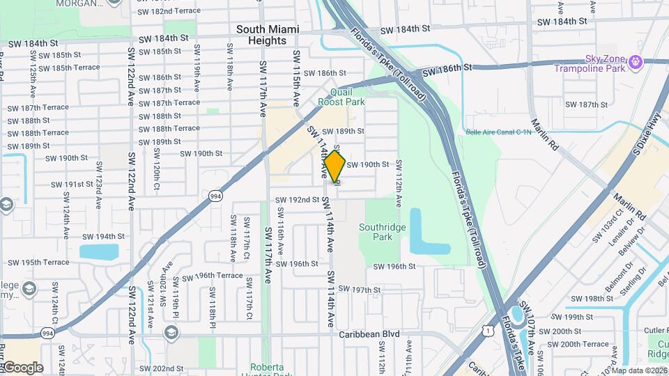 19110 SW 113th Pl Map and Location Details