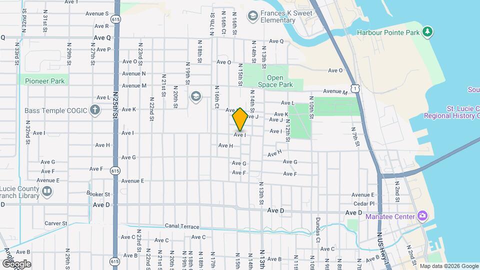 1502 Ave I Map and Location Details