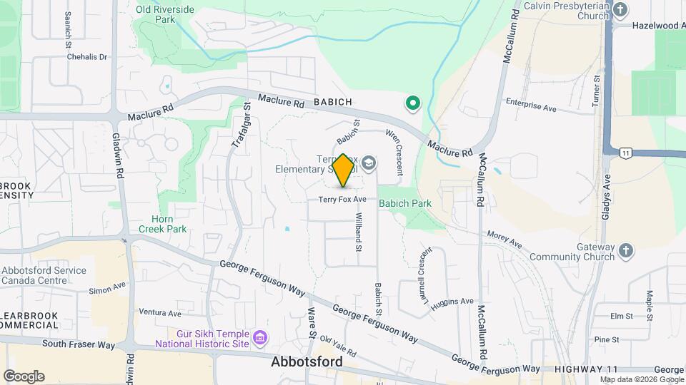 33295 Terry Fox Ave Map and Location Details