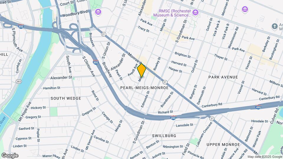 428 Meigs St Mapa y Detalles de la Ubicación