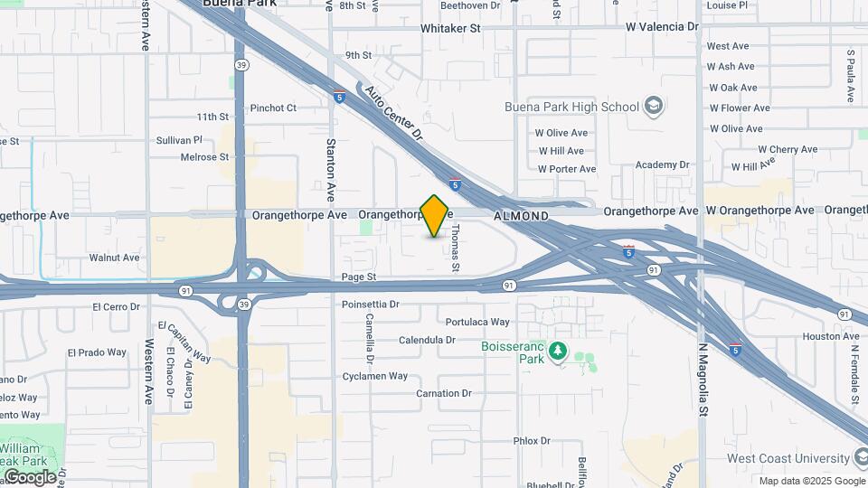 8258 Celestial Ave Map and Location Details