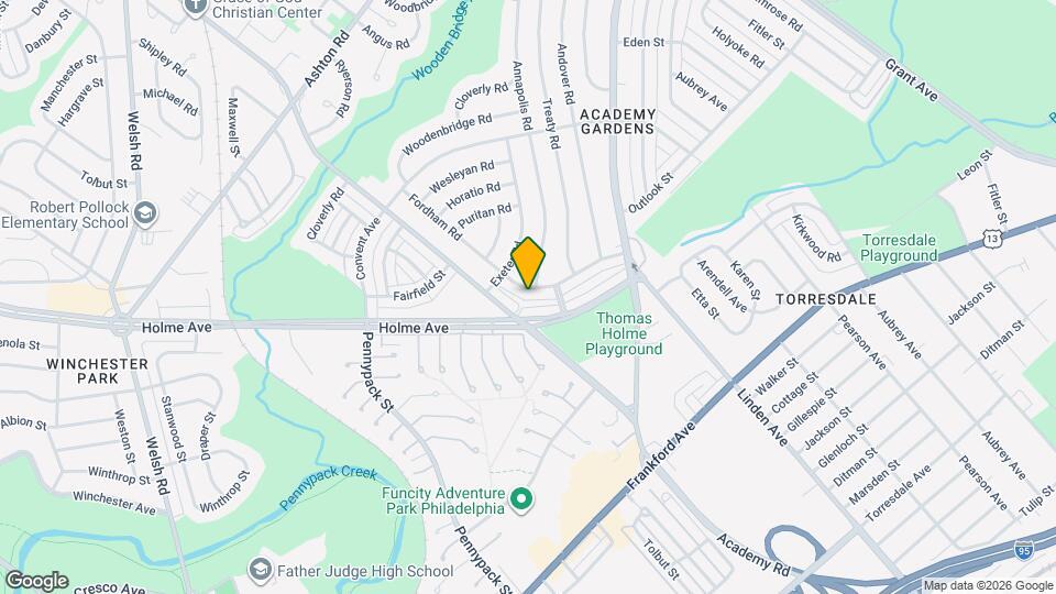 3238 Fordham Rd Map and Location Details
