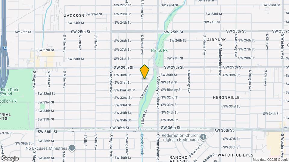 2119 SW 31st St Map and Location Details