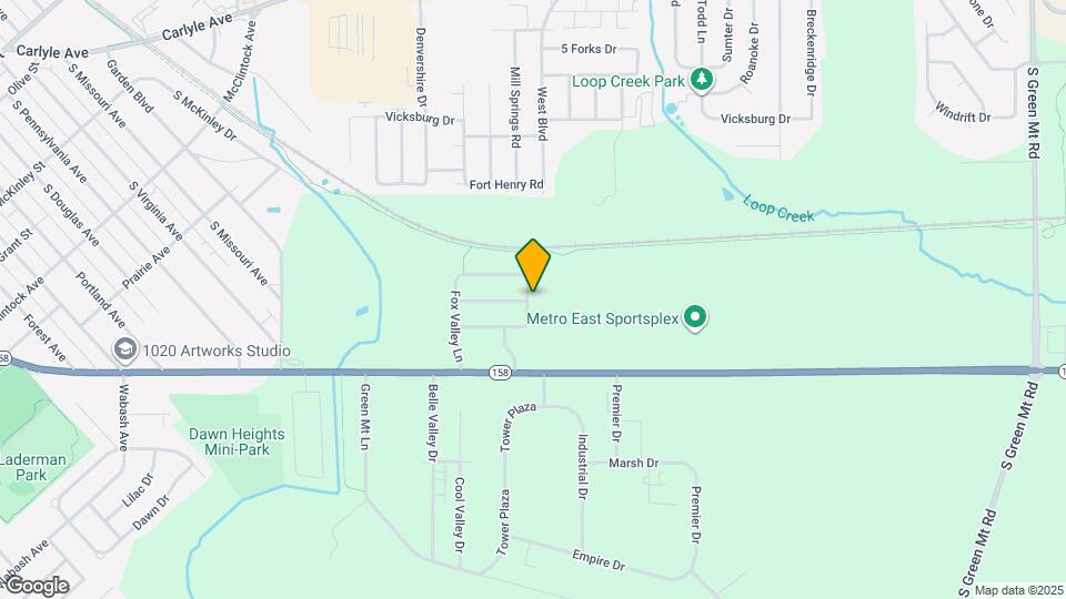 3336 Berwin Green Dr Map and Location Details