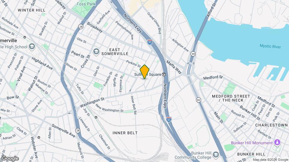 4 Pearl St, Unit 2 Map and Location Details