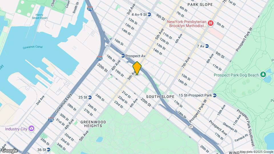 255 18th St Map and Location Details