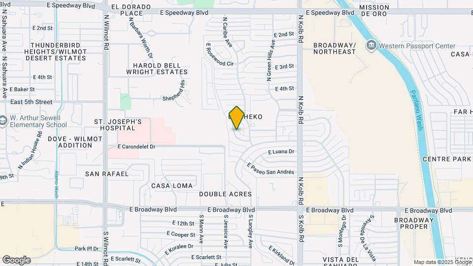 436 N Bahamas Dr Map and Location Details