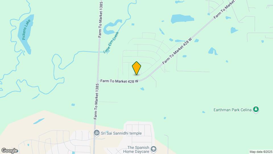 6308 Mulberry Creek Ln Map and Location Details