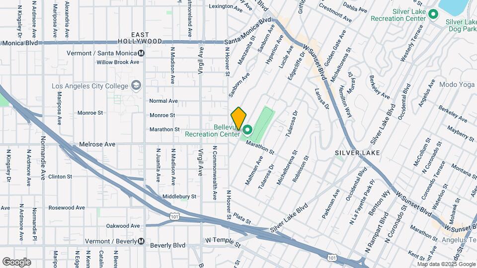 827 Lucile Ave Map and Location Details