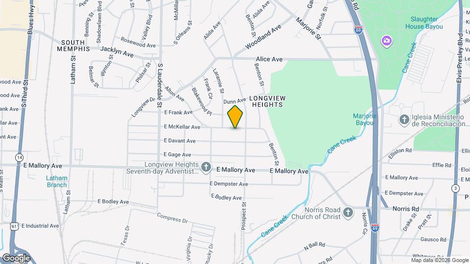 755 E McKellar Ave Map and Location Details