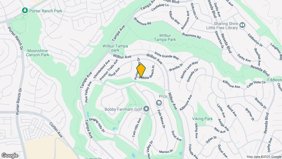 19280 Pebble Beach Pl Map and Location Details