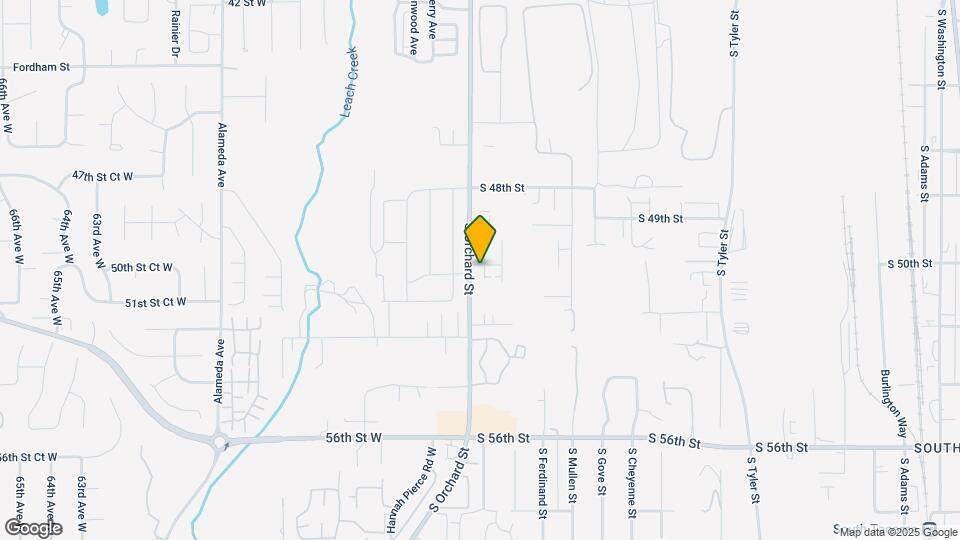 5011 S Orchard Map and Location Details