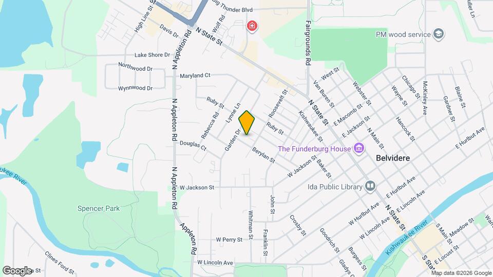 1219 Berylan St Mapa y Detalles de la Ubicación