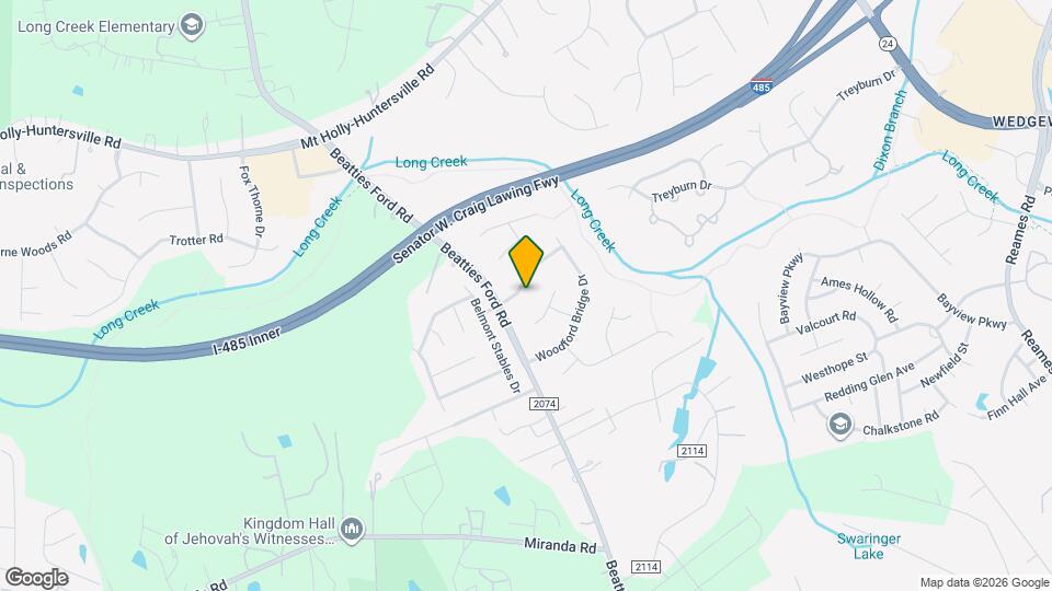 8312 Rhian Brook Ln Mapa y Detalles de la Ubicación