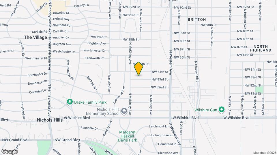 1303 NW 83rd St Map and Location Details