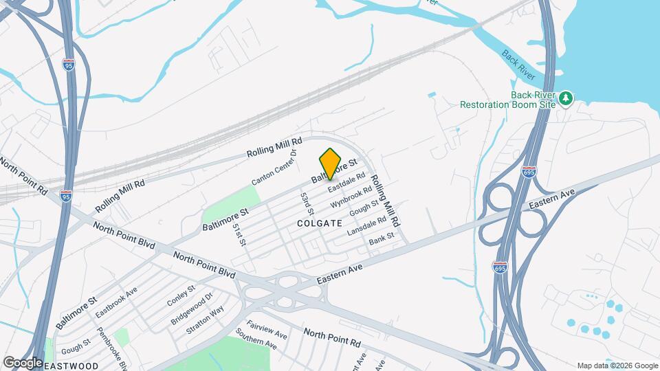 7948 Eastdale Rd Map and Location Details