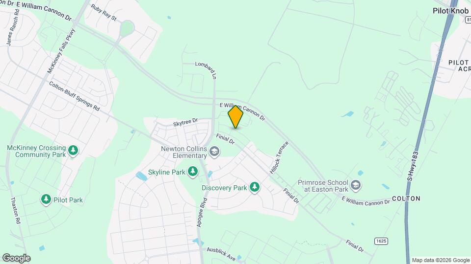 8205 Springsteen Dr Map and Location Details