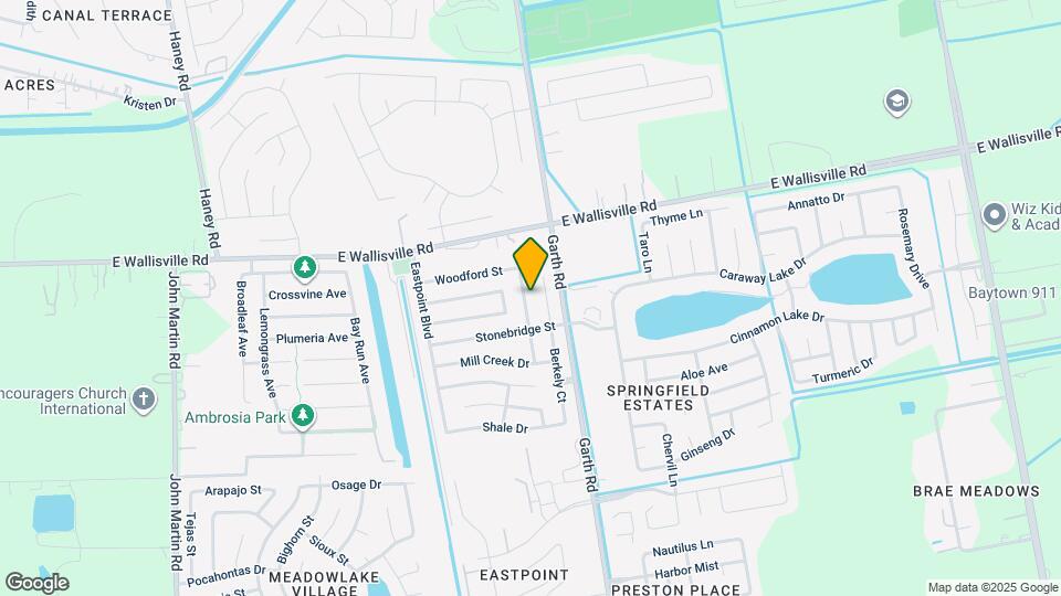 8222 Sanford St Map and Location Details