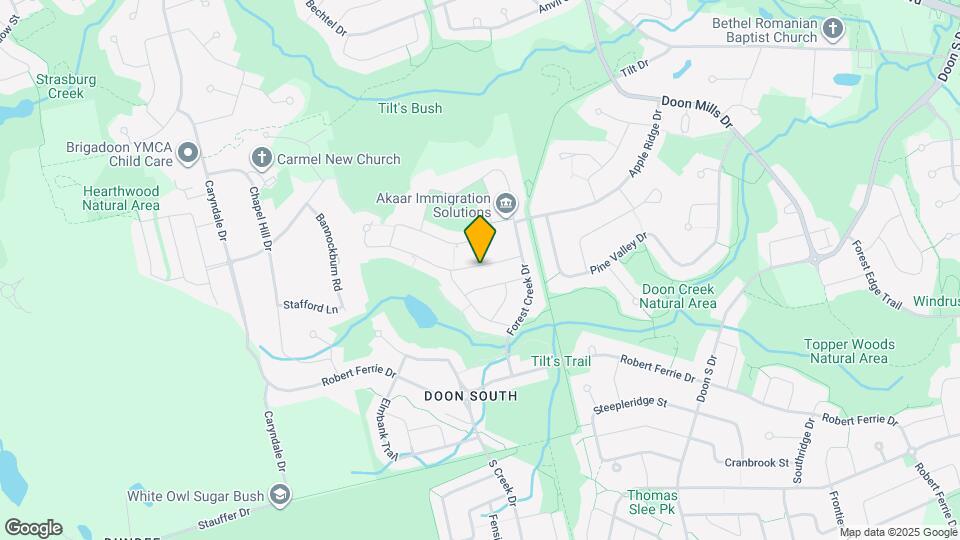 59 Pondcliffe Dr Map and Location Details