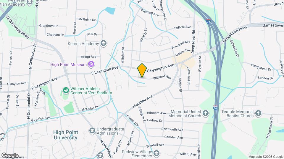 2404 Williams Ave Map and Location Details