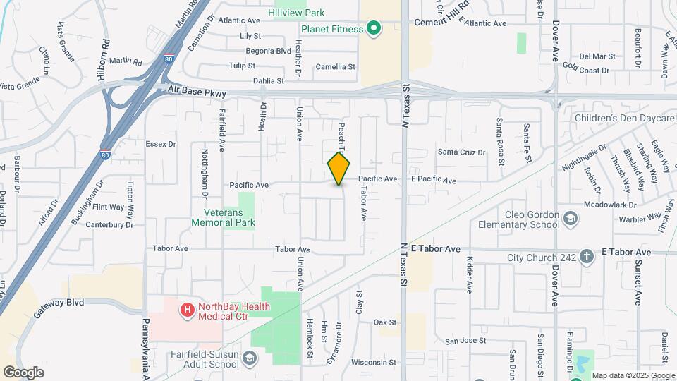 2077 Peach Tree Dr Map and Location Details