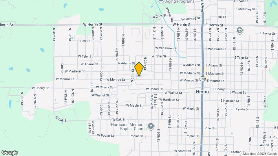 905 W Monroe St Map and Location Details